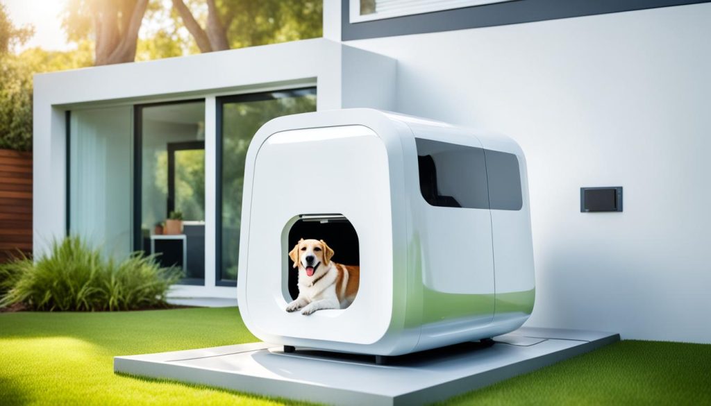 Air conditioned pet house