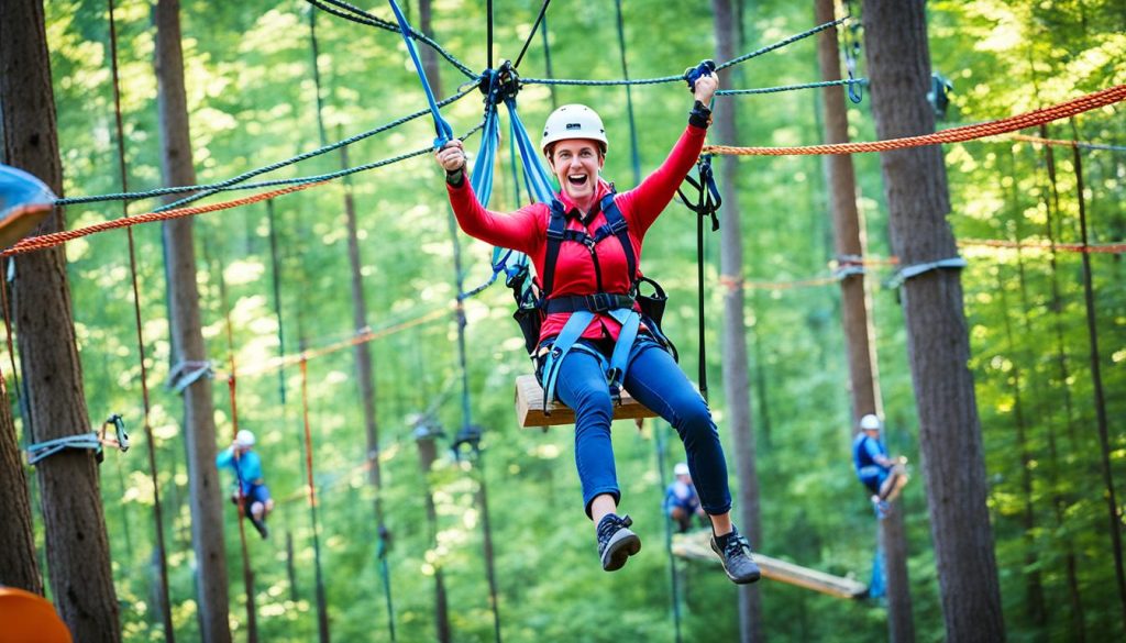 It Adventure Ropes Course